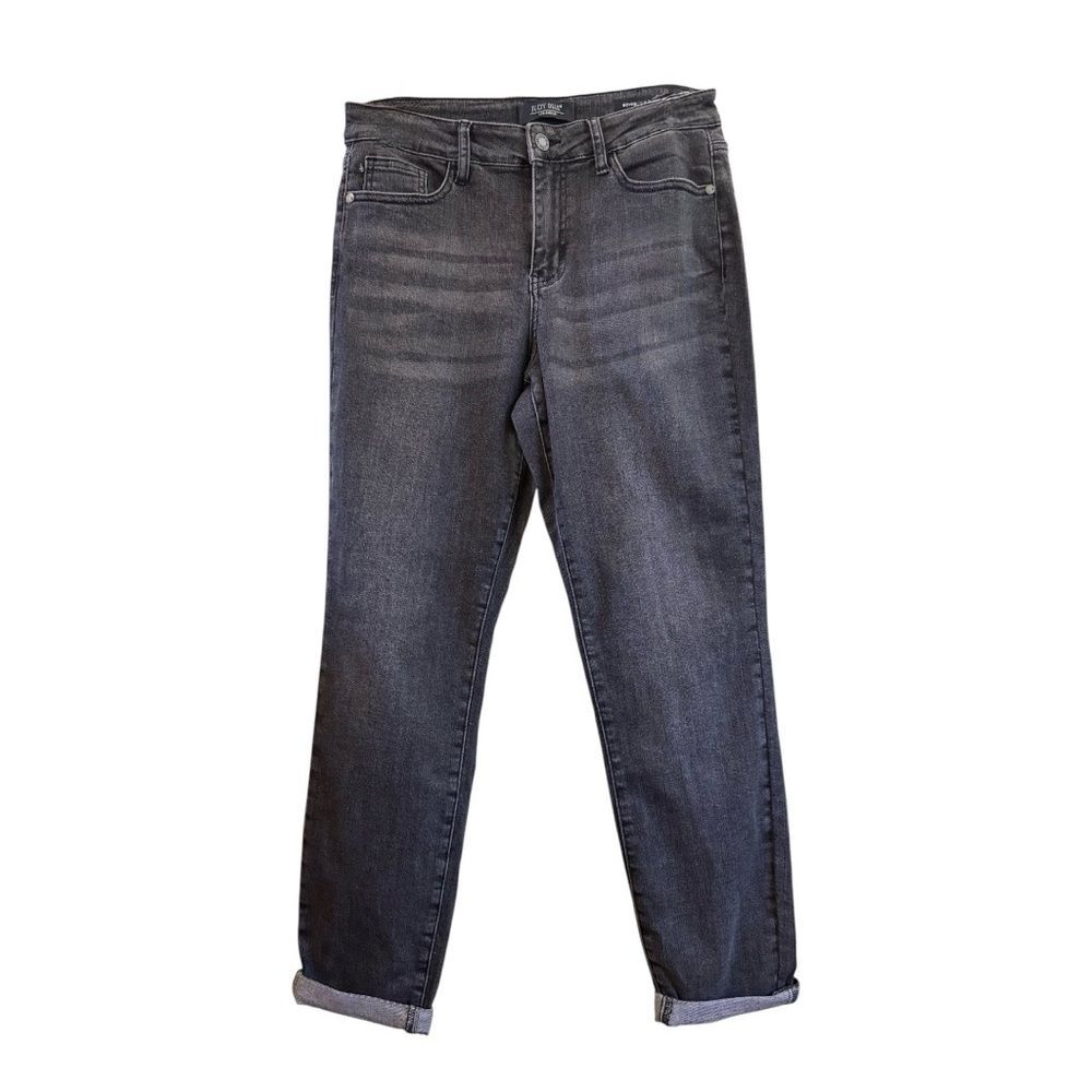 Judy Blue Boyfriend Fit Faded Black- SZ 7/28